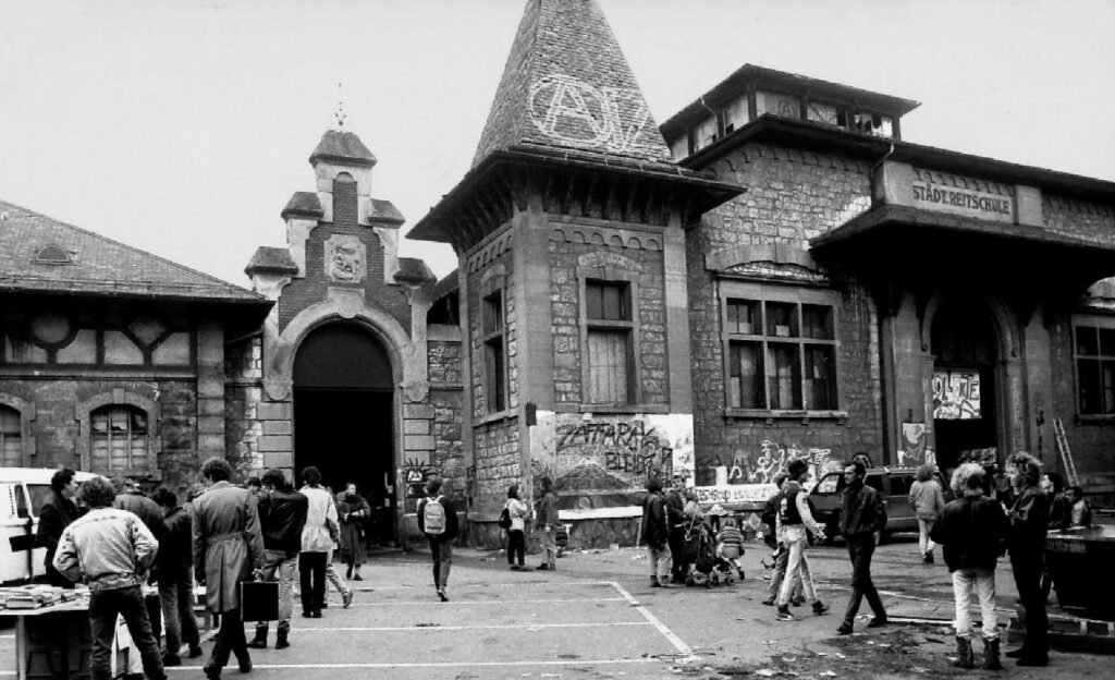 Besetzung der Reitschule, Oktober 1987