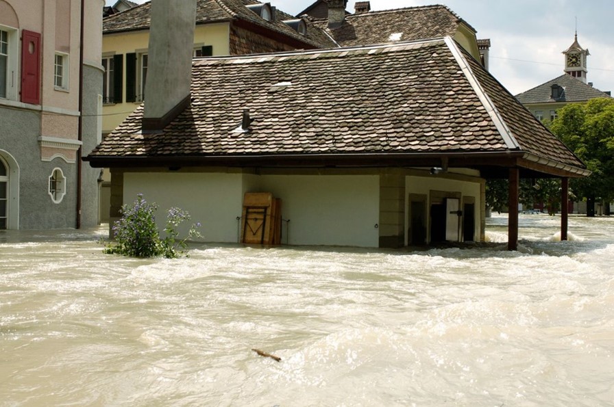 Matte in Bern: Hochwasser 2005